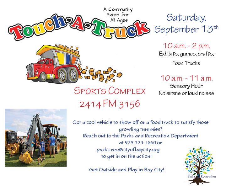 Touch a Truck Flyer