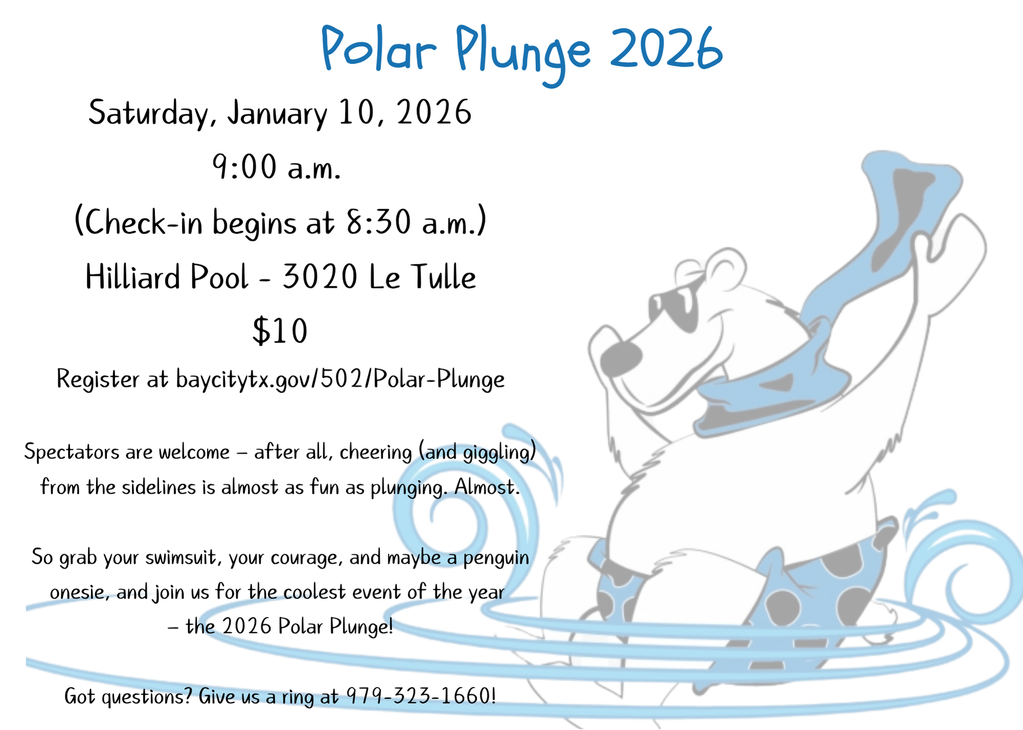 Polar Plunge info