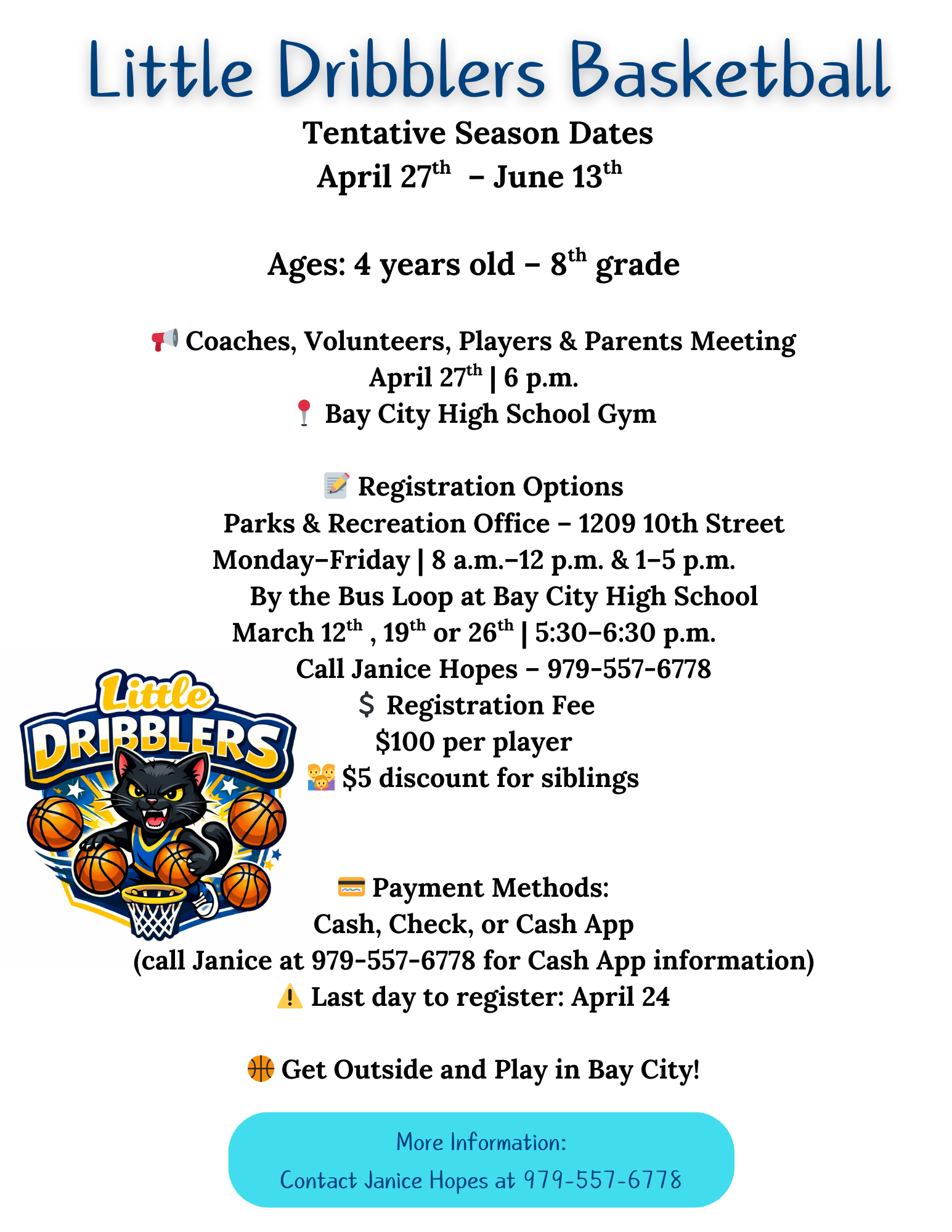Little Dribblers Flyer